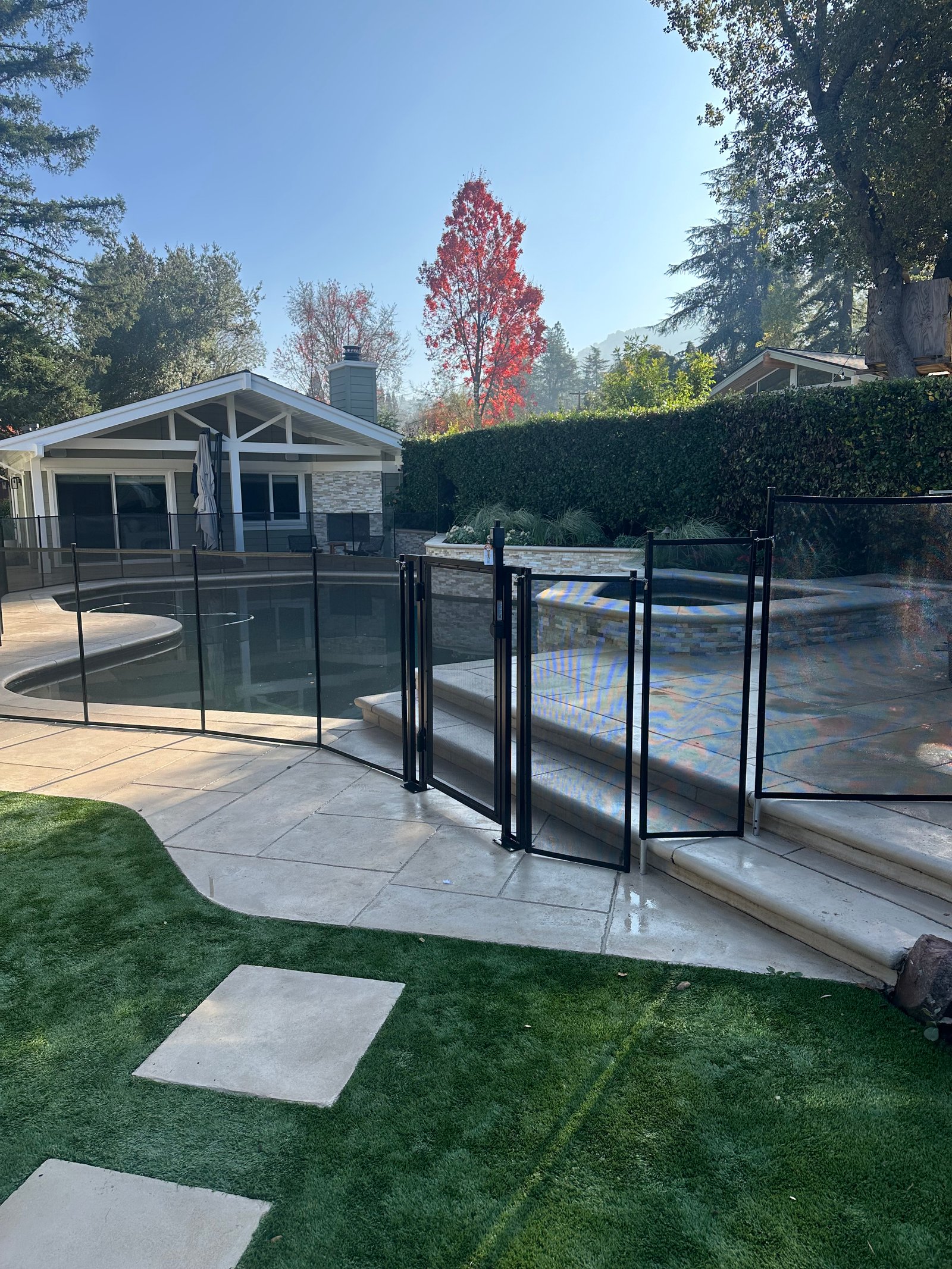 Pool fence installation in Livermore, CA